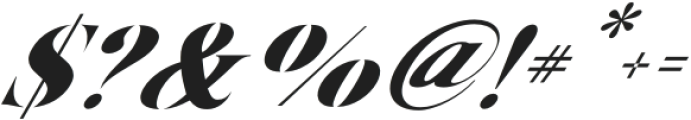 Ventus Italic otf (400) Font OTHER CHARS