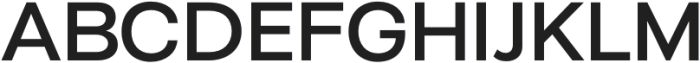 Venzia Sans Medium otf (500) Font UPPERCASE