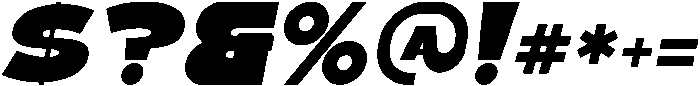 Veone Italic otf (400) Font OTHER CHARS