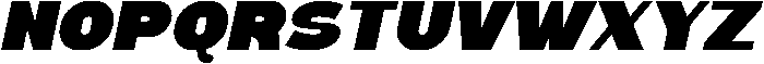Veone Italic otf (400) Font UPPERCASE