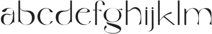 Veopars Regular otf (400) Font LOWERCASE