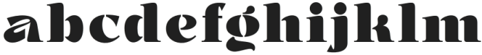 Veqay Regular otf (400) Font LOWERCASE