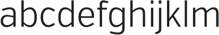 VerbCond Light otf (300) Font LOWERCASE