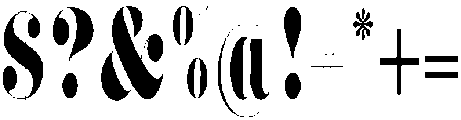Verbena Regular otf (400) Font OTHER CHARS