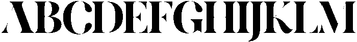 Verbena Regular otf (400) Font UPPERCASE