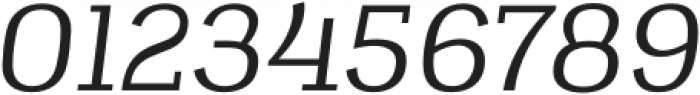 Verge Light Italic otf (300) Font OTHER CHARS