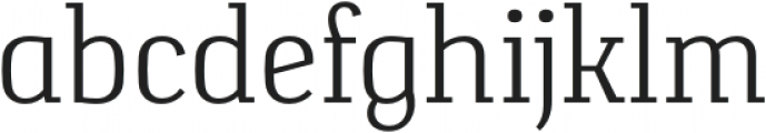 Verge Light otf (300) Font LOWERCASE