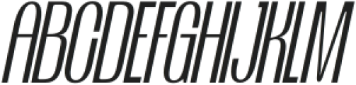 Verigo ExtraLight Italic otf (200) Font UPPERCASE