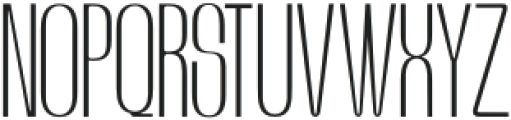 Verigo Thin otf (100) Font UPPERCASE