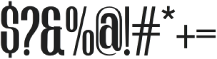 Verigo otf (400) Font OTHER CHARS