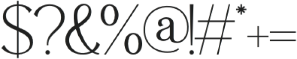 Vermina-Regular otf (400) Font OTHER CHARS