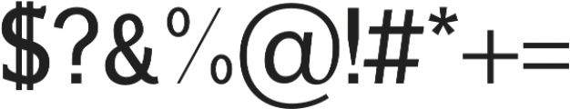Vernazza Serif serif otf (400) Font OTHER CHARS