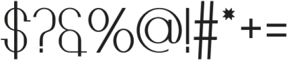 Vero Regular otf (400) Font OTHER CHARS
