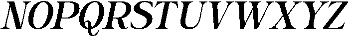 Verona Realies Italic otf (400) Font UPPERCASE