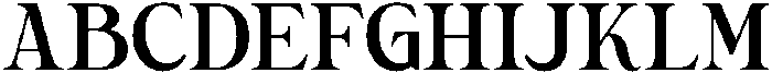 Verona Realies Regular otf (400) Font UPPERCASE