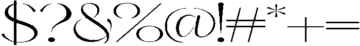Verona-Regular otf (400) Font OTHER CHARS