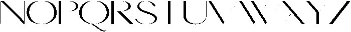 Verona-Regular otf (400) Font UPPERCASE