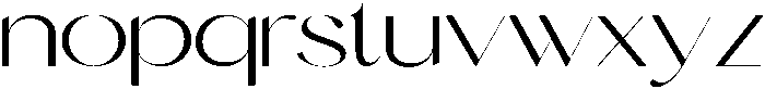 Verona-Regular otf (400) Font LOWERCASE