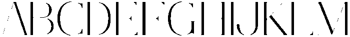 Veronica Regular otf (400) Font UPPERCASE