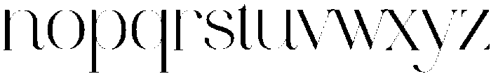 Veronica Regular otf (400) Font LOWERCASE