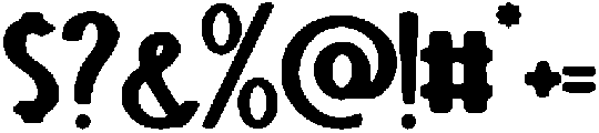 Veronica otf (400) Font OTHER CHARS