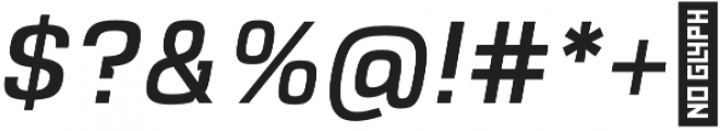 VersaBlock Regular Oblique otf (400) Font OTHER CHARS