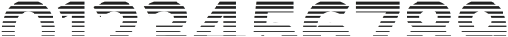 Versatile Lines Bold otf (700) Font OTHER CHARS