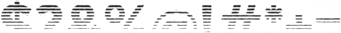 Versatile Lines Hatch Bold otf (700) Font OTHER CHARS