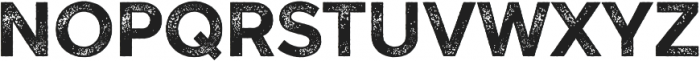 Versatile Rust otf (700) Font UPPERCASE