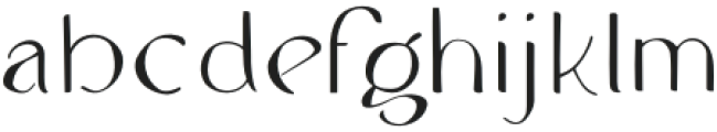 Versaty Regular otf (400) Font LOWERCASE