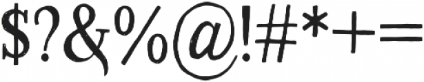 Versica Serif otf (400) Font OTHER CHARS