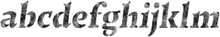 Versica Textured otf (400) Font LOWERCASE