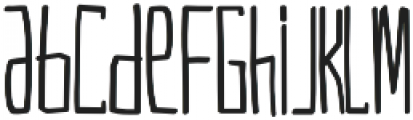 VersionType Pro otf (400) Font LOWERCASE