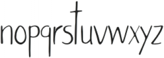 VersovaRegular otf (400) Font LOWERCASE