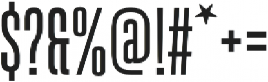Versus ExtraLight otf (200) Font OTHER CHARS