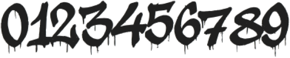 VersusDrip Graffiti Regular otf (400) Font OTHER CHARS