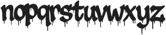 VersusDrip Graffiti Regular otf (400) Font LOWERCASE