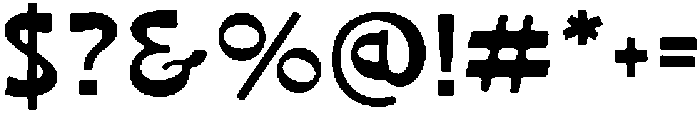 Vertical Dentist Regular otf (400) Font OTHER CHARS