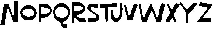 Vertical Dentist Regular otf (400) Font LOWERCASE