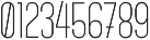 Vertical line ttf (400) Font OTHER CHARS