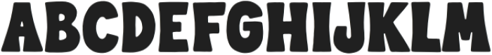 Very Very K Big Big otf (400) Font LOWERCASE