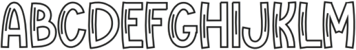 VeryGood Regular otf (400) Font UPPERCASE
