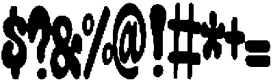 VeryWavy Regular otf (400) Font OTHER CHARS