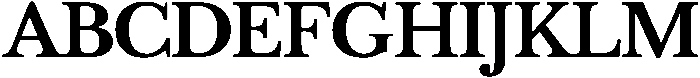Vescura Bold ttf (700) Font UPPERCASE