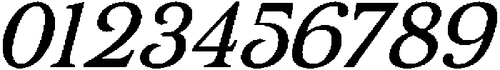 Vescura Italic ttf (400) Font OTHER CHARS