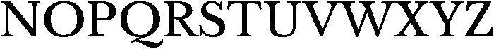 Vescura Regular ttf (400) Font UPPERCASE