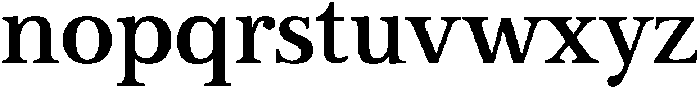 Vescura Semi Bold ttf (600) Font LOWERCASE