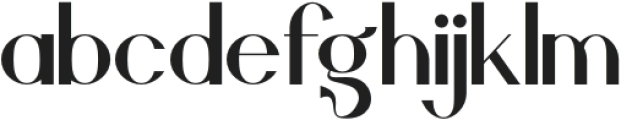 Vessagio otf (400) Font LOWERCASE