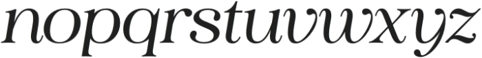 Vestige Harmony Bold Italic otf (700) Font LOWERCASE