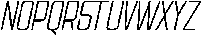 Vesue Italic otf (400) Font UPPERCASE